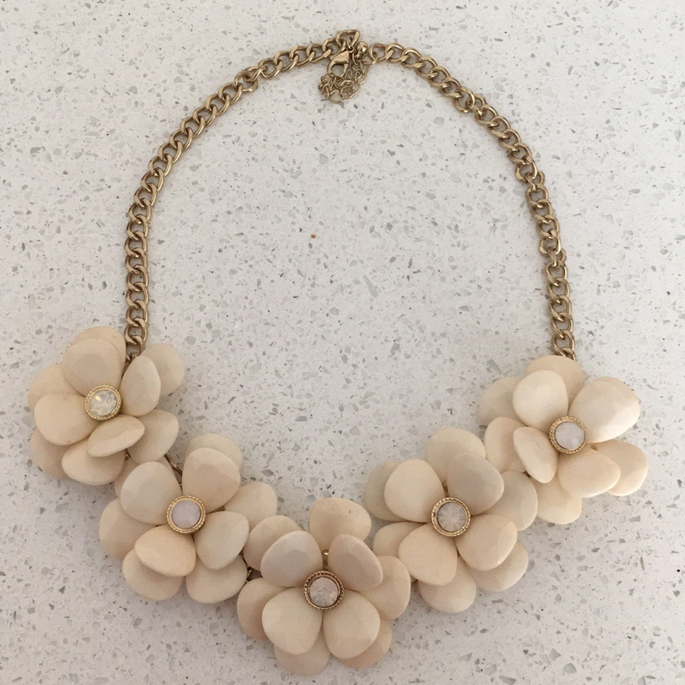 20” floral necklace
